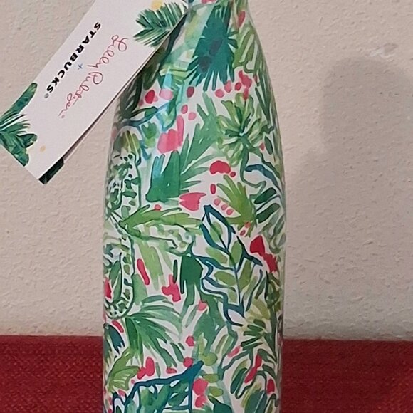 Lilly Pulitzer Swell Bottle RETIRED Palm Beach 17oz S'well Tumbler NEW Starbucks - Picture 3 of 14